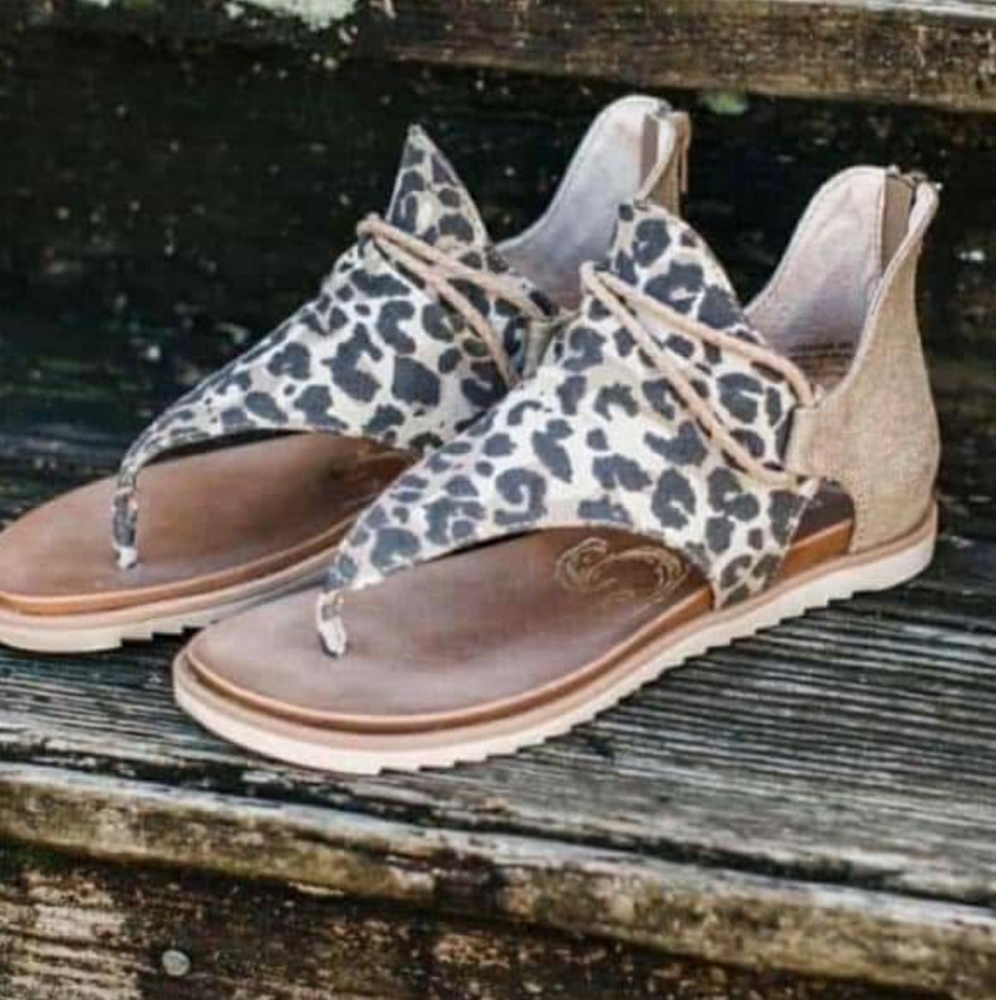 Cheetah Sandles